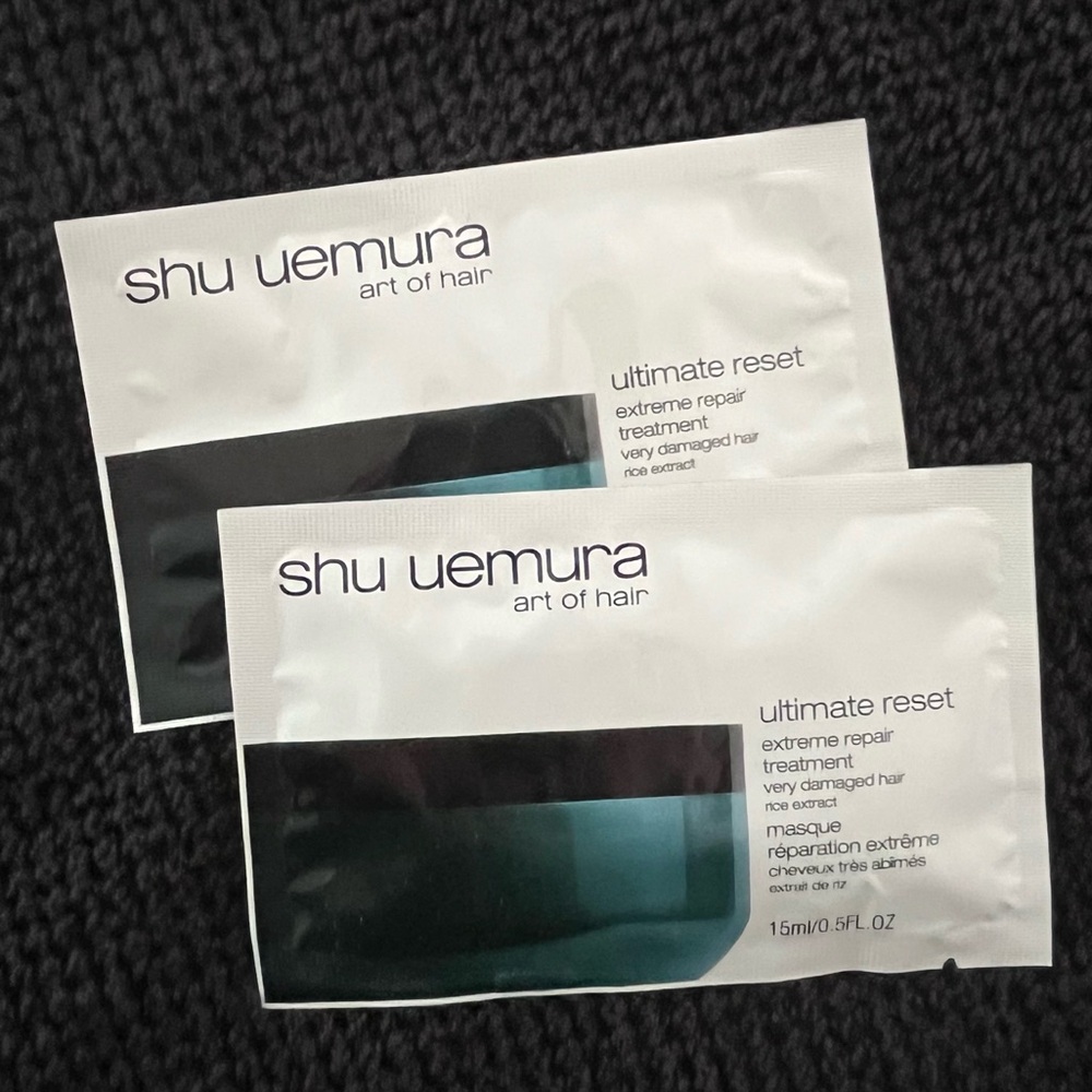 2 Shu Uemura Ultimate Reset Extreme Repair Treatment Masque 15ml/0.5oz each